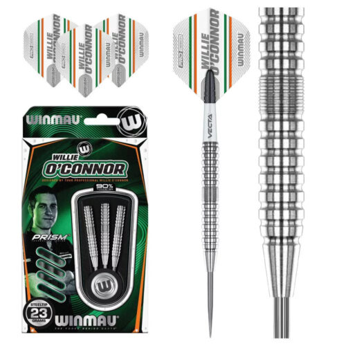DART SZETT STEEL WINMAU WILLIE O'CONNOR 23G