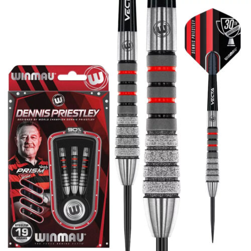 Dart szett steel Winmau Dennis Priestley Diamond 3-ZERO 19g