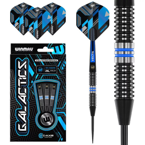 Dart szett Winmau steel Galactics 26g