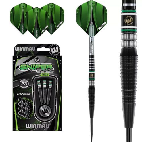 Dart szett Winmau steel Sniper Black Edition 23g