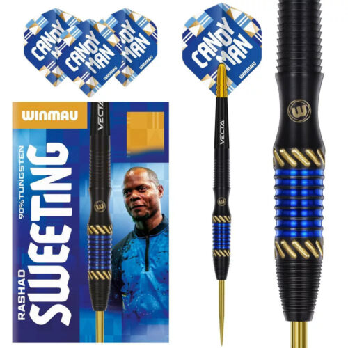 Darts szett steel Winmau Rashad Sweeting 24g