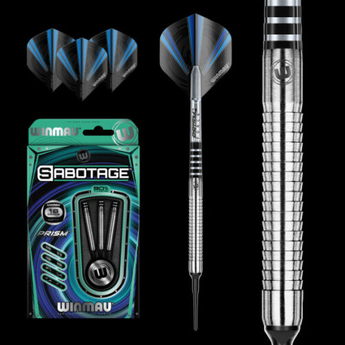 Dart szett Winmau soft SABOTAGE 90% 18g gravírozással