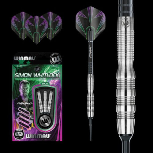 Dart szett Winmau soft SIMON WHITLOCK 90% 18gr gravírozással