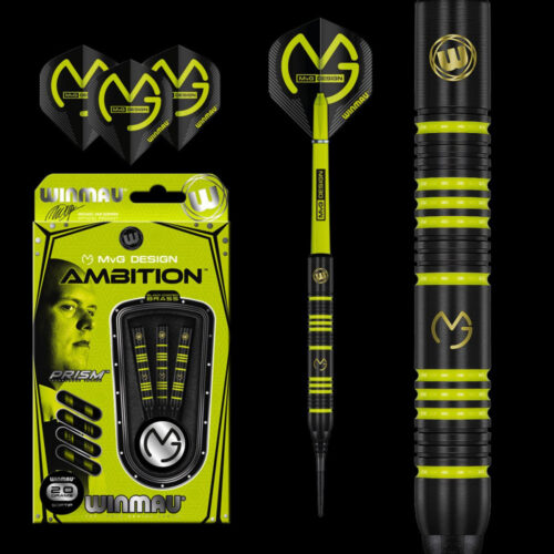 Dart szett Winmau soft MvG Ambition 20g