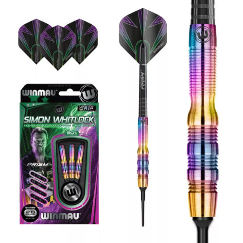 Dart szett Winmau soft Simon Whitlock 90% 20g Urban Grip gravírozással
