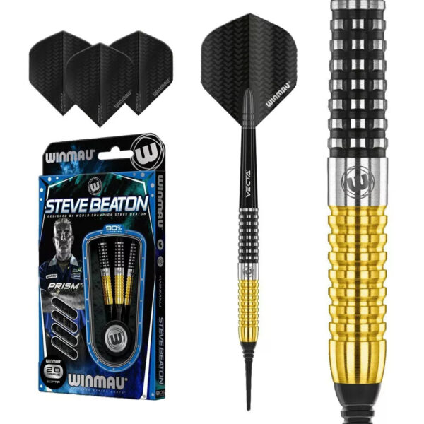 Dart szett Winmau Soft Steve Beaton special edition 20g 90% gravírozással