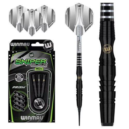 Dart szett soft Winmau Sniper Black 20g
