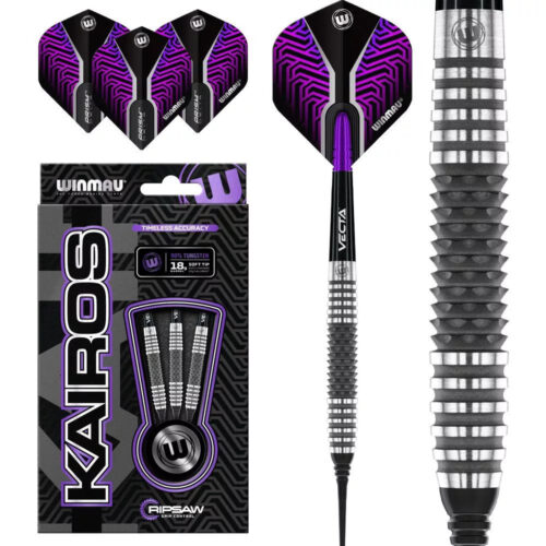 Dart szett Winmau soft Kairos 18g 90% gravírozással