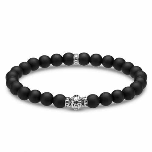 THOMAS SABO karkötő Ornament black karkötő A1942-704-11