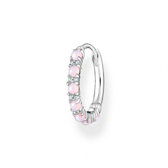 THOMAS SABO fél pár fülbevaló Pink stones fülbevaló CR664-166-7