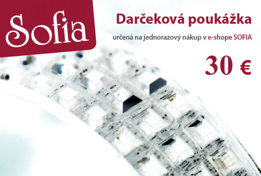 Darčeková poukážka v hodnote 30 €