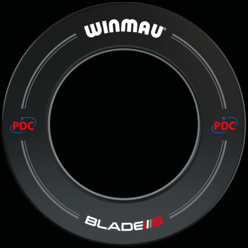 WINMAU FALVÉDŐ DART TÁBLA KÖRÉ FEKETE