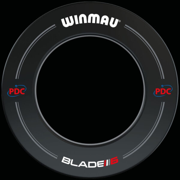 WINMAU FALVÉDŐ DART TÁBLA KÖRÉ FEKETE