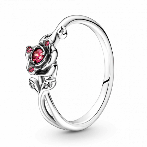 PANDORA Disney gyűrű Szépség és a szörnyeteg gyűrű 190017C01