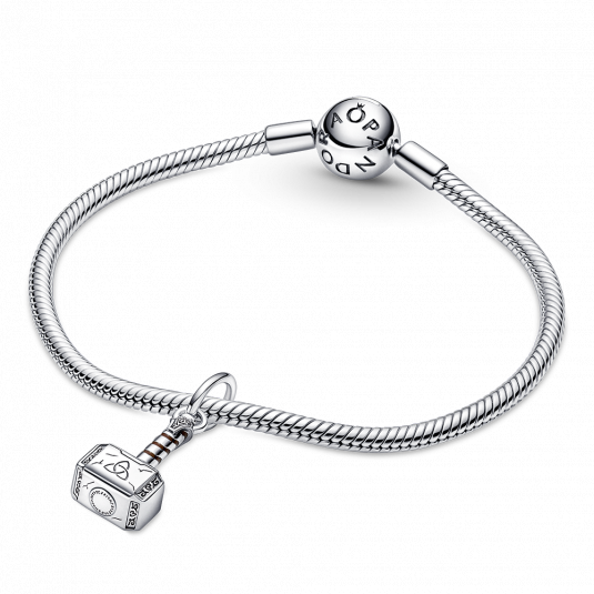 PANDORA Marvel karkötő Thor’s Hammer karkötő 590728+790483C01