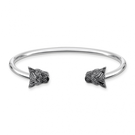 THOMAS SABO merev karperec Black cat karkötő AR110-664-11