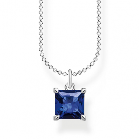 THOMAS SABO nyaklánc Blue stone silver nyaklánc KE2156-699-32-L45V