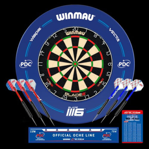 DARTS TÁBLA WINMAU BLADE6 PDC FALVÉDŐVEL
