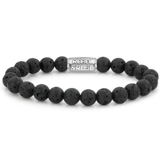 REBEL & ROSE karkötő Black Moon karkötő RR-80011-S