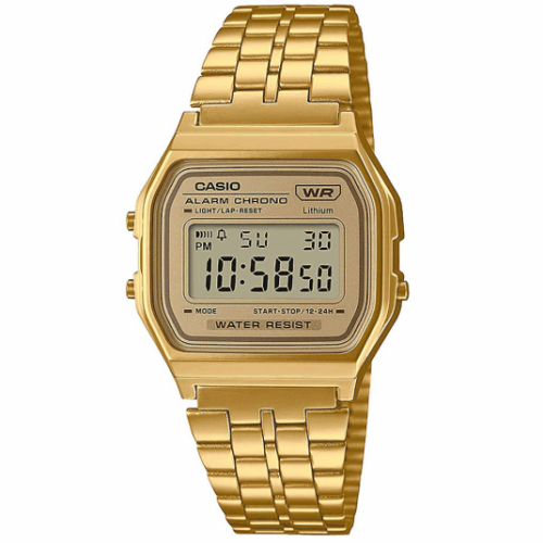 CASIO unisex vintage óra karóra CASA158WETG-9AEF