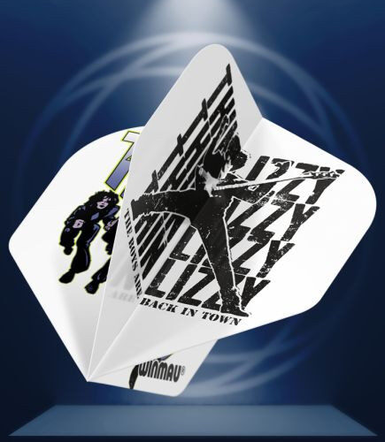 WINMAU THIN LIZZY FEHÉR DART TOLL