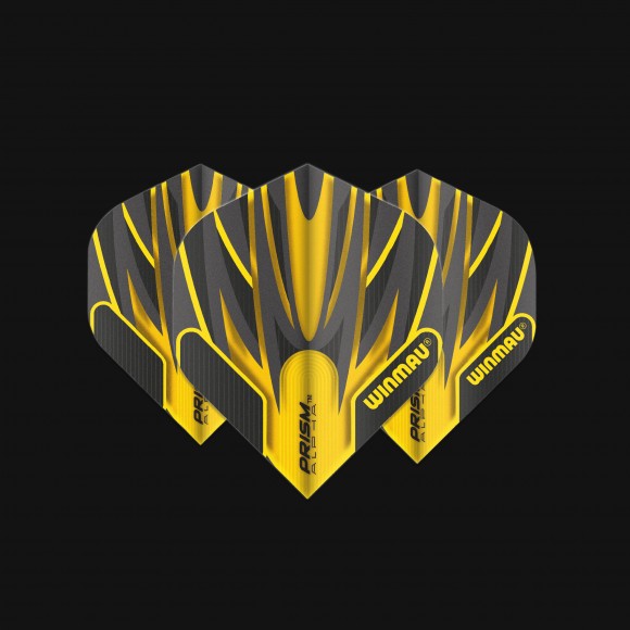 DART TOLL WINMAU PRISM ALPHA STANDARD Black & Yellow