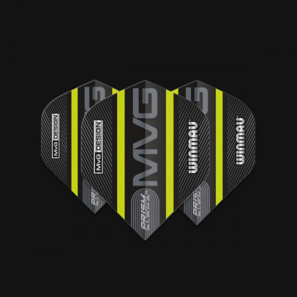 Dart toll Winmau Prism Alpha MVG 2021 Black & Green