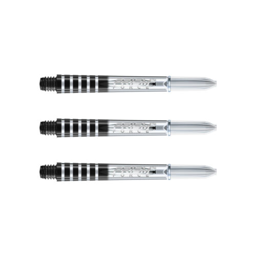 Dart szár Winmau Prism force közepes fekete/átlátszó