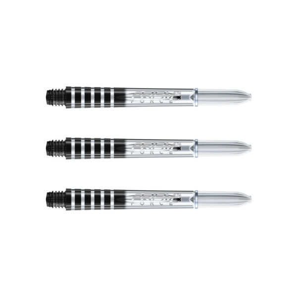 Dart szár Winmau Prism force közepes fekete/átlátszó