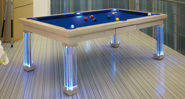 POOL ASZTAL MONACO 8′ LED KÉK