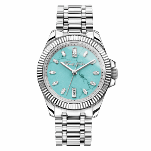 THOMAS SABO karóra Arany és türkiz műbőr karóra WA0435-201-209