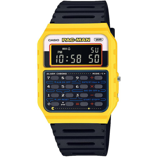 CASIO unisex karóra Vintage PAC-MAN karóra CASCA-53WPC-1BER