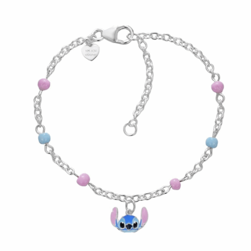 DISNEY ezüst karkötő Stitch karkötő BS00101SL-47.CS