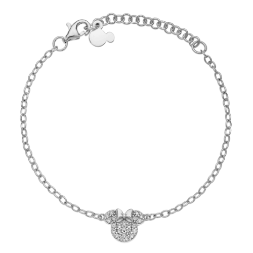 DISNEY ezüst karkötő Minnie karkötő BS00047SZWL-55.CS