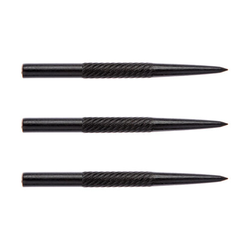 Darthegy STEEL Winmau spirál fekete 3db/csomag