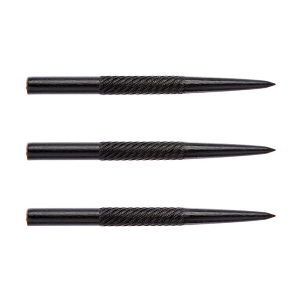 Darthegy STEEL Winmau spirál fekete 3db/csomag