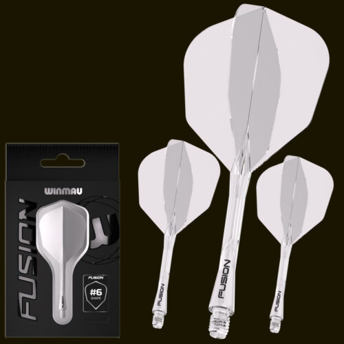 DARTS TOLL ÉS SZÁR EGYBEN WINMAU FUSION FEHÉR