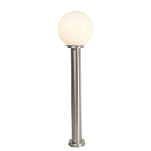 Modern kültéri lámpaoszlop acél rozsdamentes acél 100 cm - Sfera