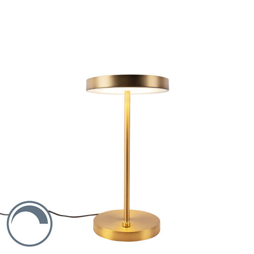 Modern asztali lámpa bronz