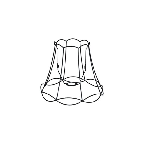 Fém lámpabúra fekete 30/26 - Granny Frame