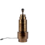 Art Deco asztali lámpa bronz árnyékoló nélkül - Bruut