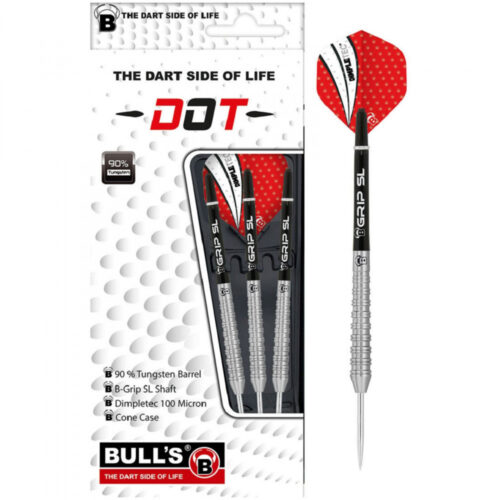 dart szett steel Bull's DOT D3 80% 24gr gravírozással