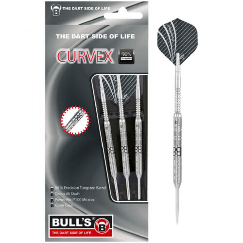 dart szett steel Bull's Curvex C2 22gr 90% gravírozással