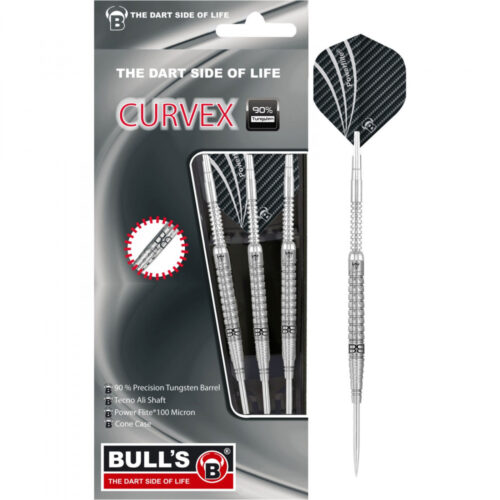 dart szett steel Bull's Curvex C3 22gr gravírozással