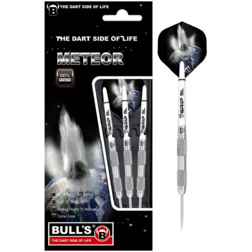 Dart szett Bull' Meteor MT9 steel 25gr 80% gravírozással