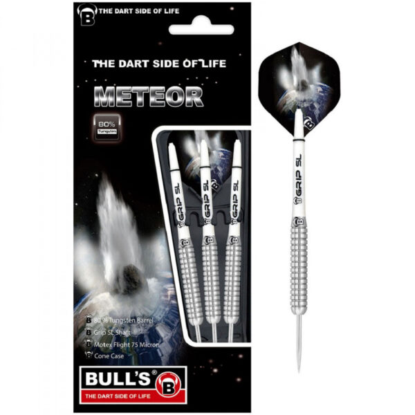 dart szett Bull's Meteor MT12 steel 28gr 80% gravírozással