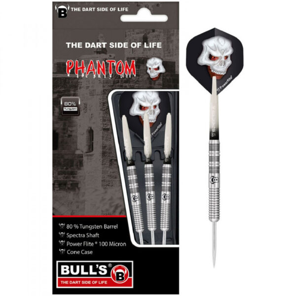 Dart szett Bull's Phantom PT1 steel 23gr gravírozással