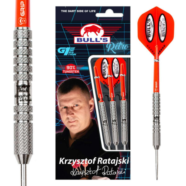BULL'S Retro Krzysztof Ratajski gravírozással