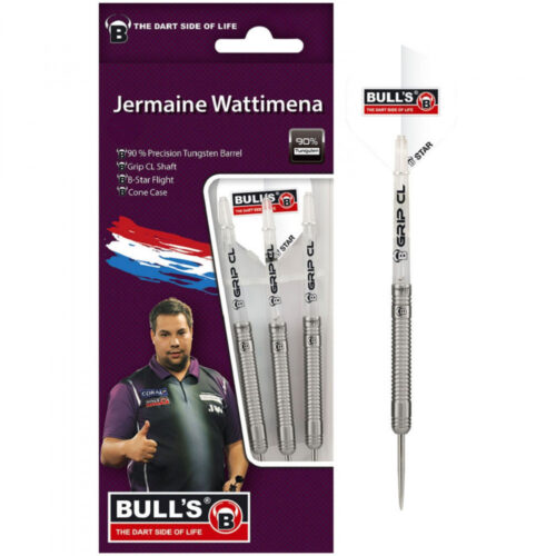 dart szett steel Bull's Jermanine Wattimena champion 22gr gravírozással
