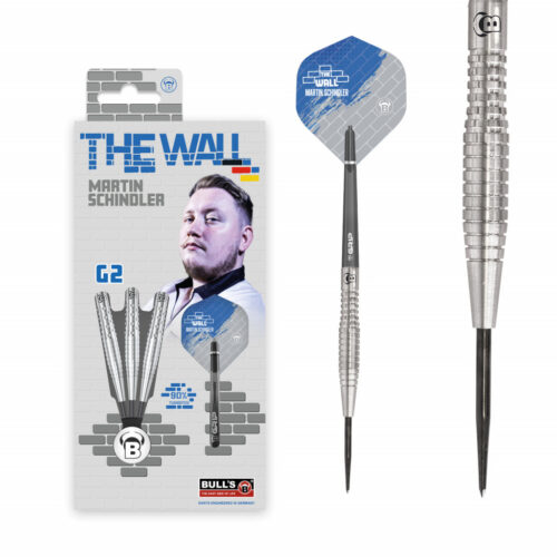 dart szett steel BULL'S Martin Schindler "THE WALL" Generation 2 23gr